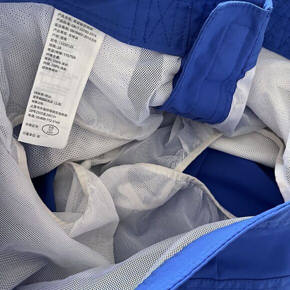 Abercrombie & Fitch Mens Royal Blue Swim Trunks Board Shorts Sz 28 Beach Mesh - Picture 8 of 8